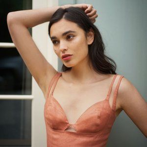 Reformation Salmon Top